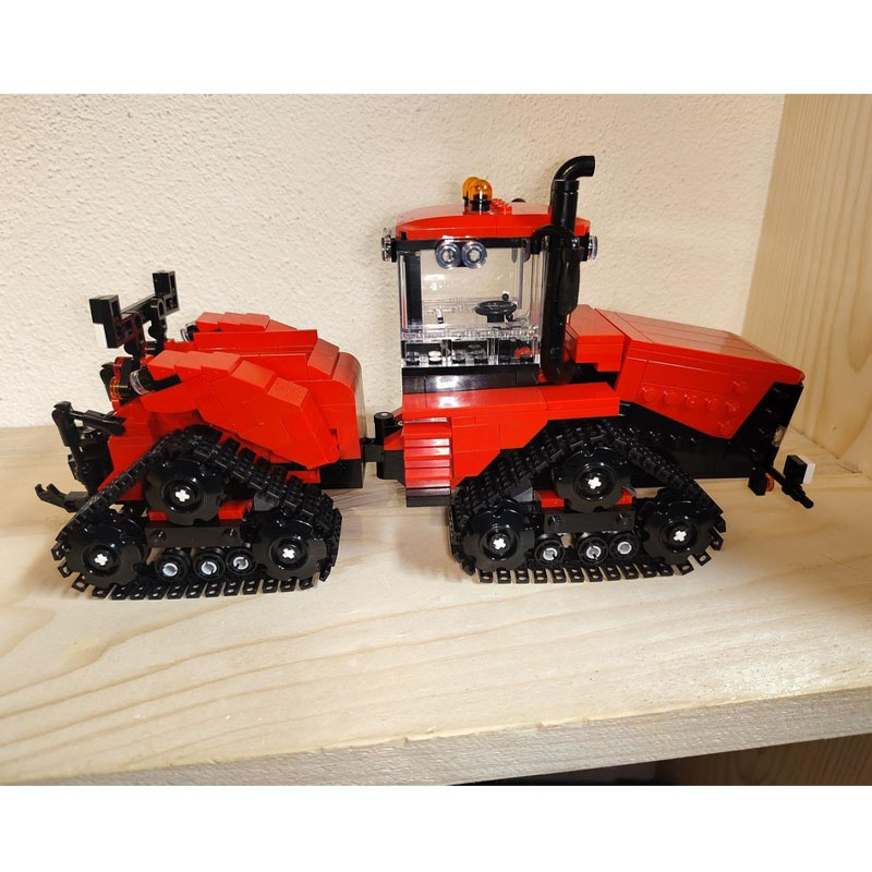Urban Farming Agriculture - MOC-260750 Model Blok Bangunan Traktor Pembajak