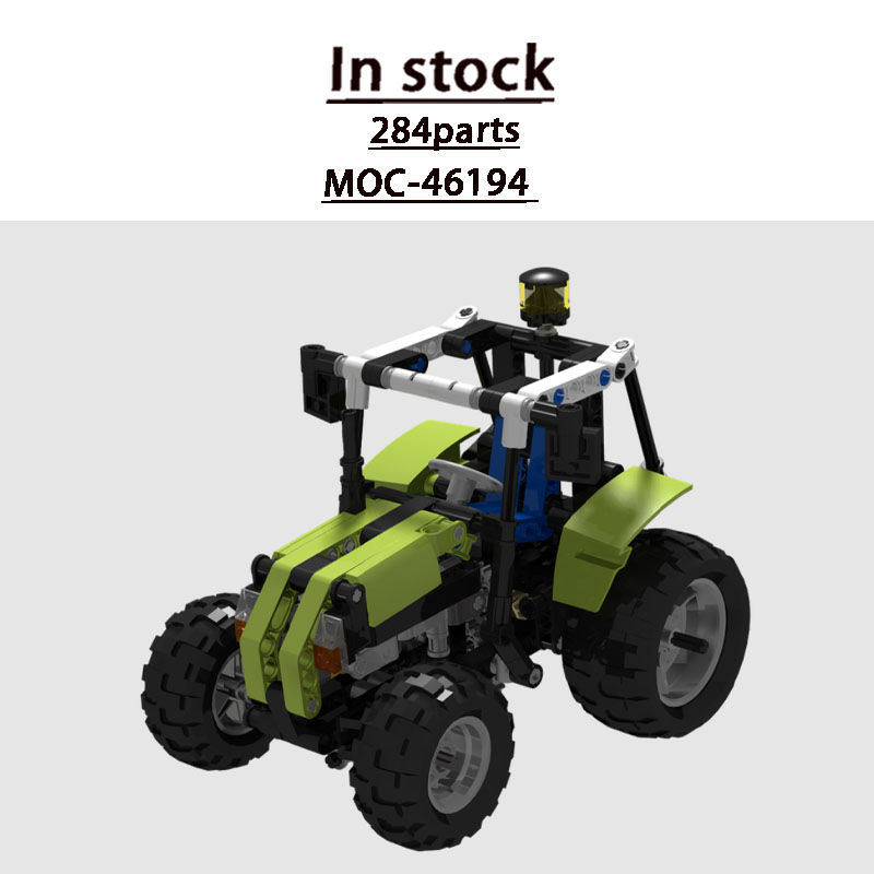Urban Farming Agriculture - MOC-46194 Model Blok Bangunan Traktor Pertanian