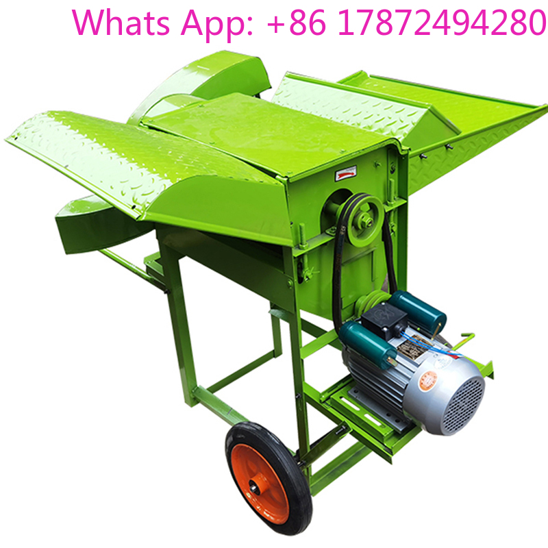 Rice Thresher Machine - Mesin Perontok Gandum 100-200KG/Jam, Mesin Perontok